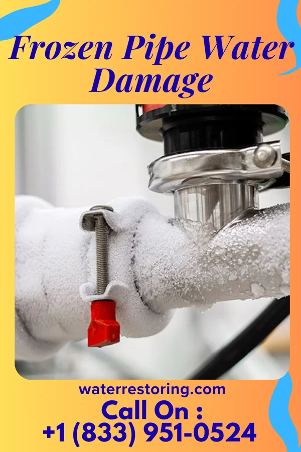 Frozen Pipe Water Damage in Oakwood, PA